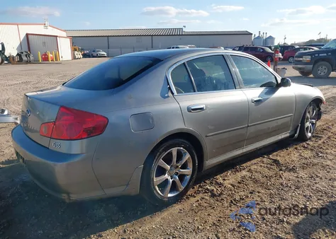 2006 Infiniti G35 z USA, uszkodzony, nr VIN JNKCV51E46M517694